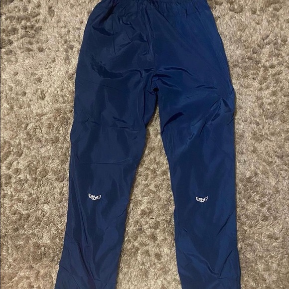 LLA Emerald Unisex Windbreaker Pants in Navy Blue